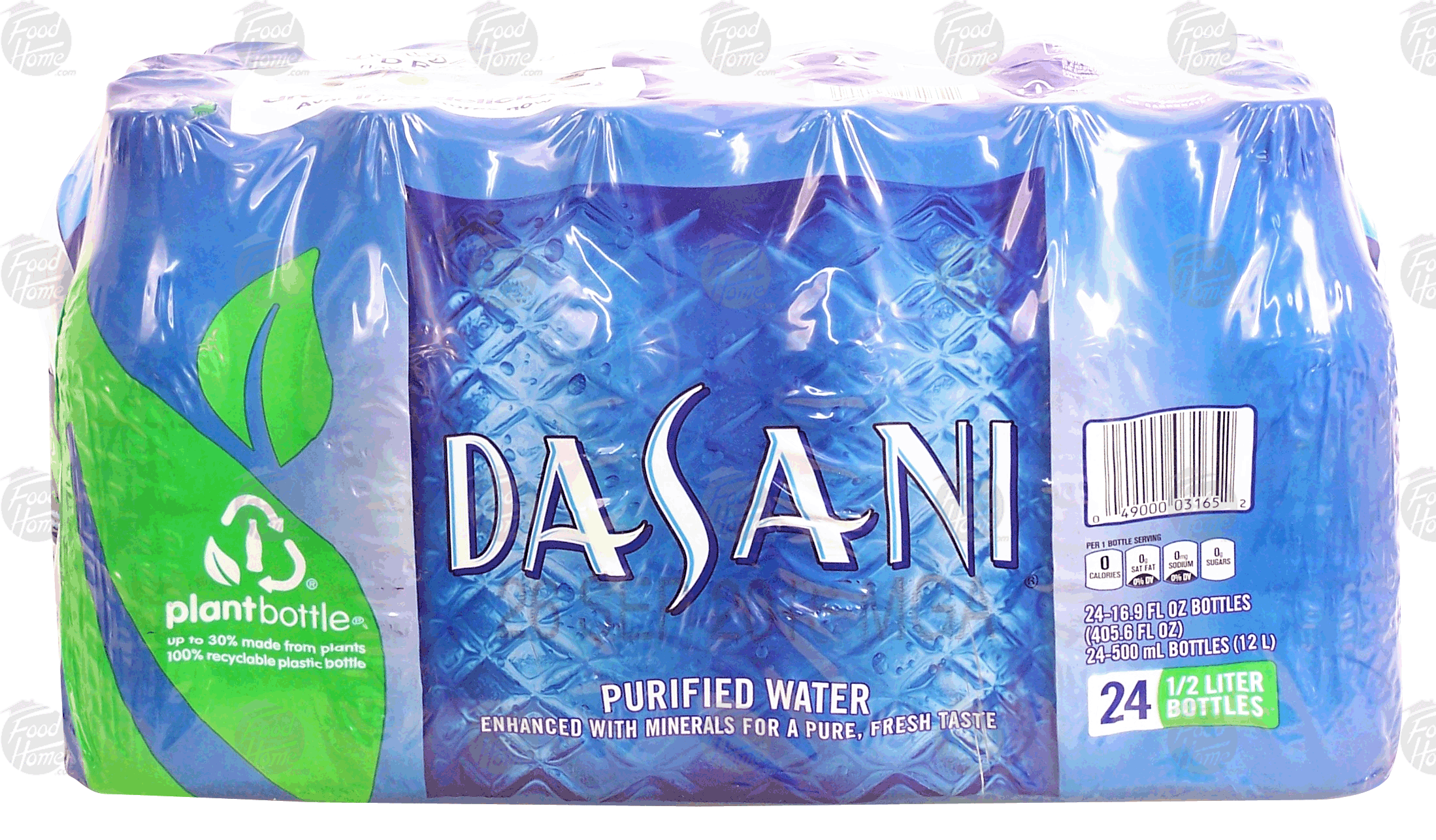 Dasani  purified water, 24- 16.9 fl oz bottles Full-Size Picture